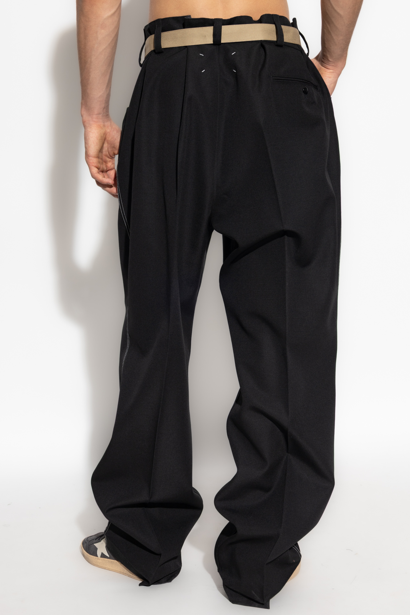 Maison Margiela Trousers with belt | Men's Clothing | Vitkac
